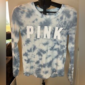 PINK by Victoria’s Secret Long Sleeve Tie-Dye Shirt | Size XS